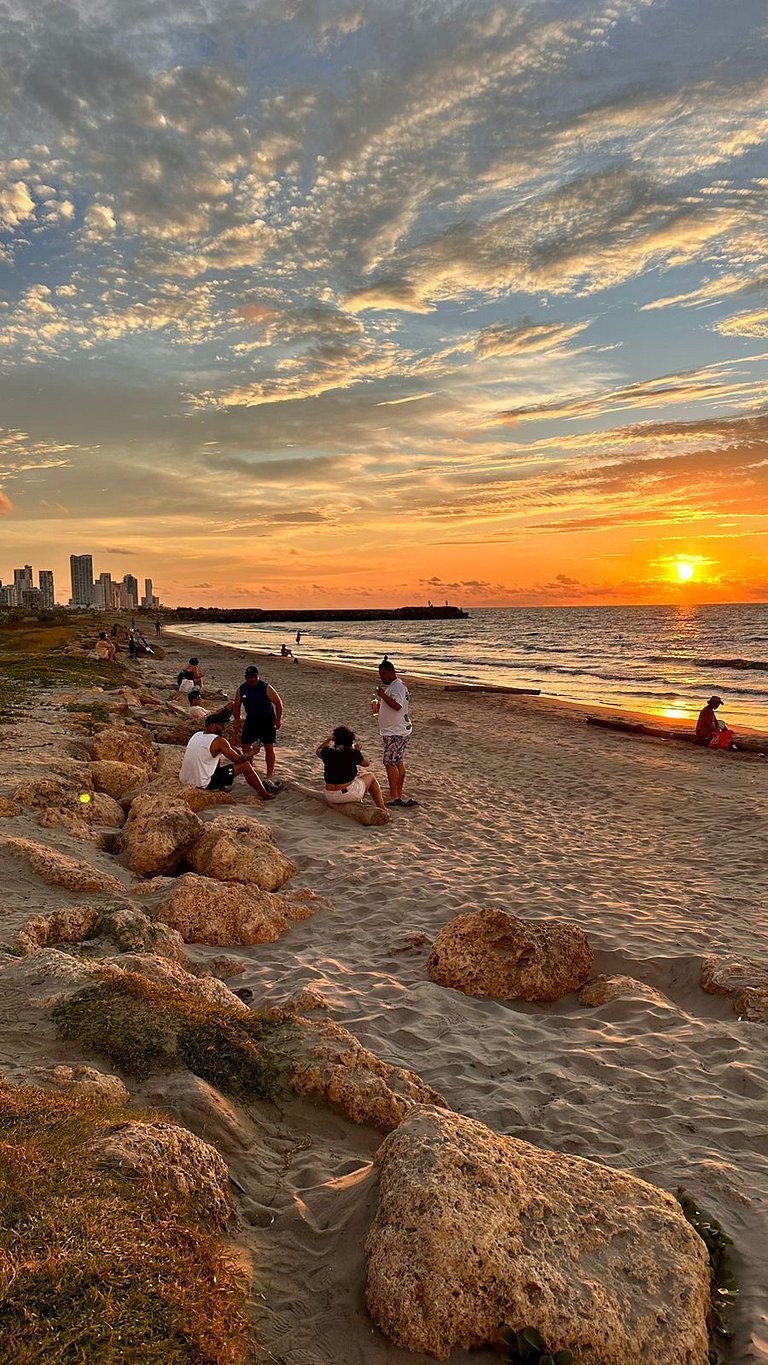 CB802 Suite Frente al Mar Atardeceres Inolvidables