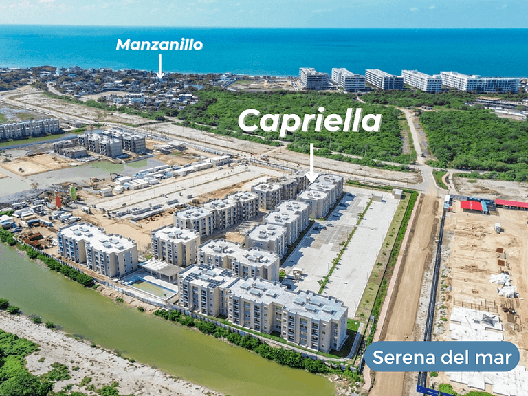 CLL11-404 Nuevo Apto Serena del Mar Playa-3min